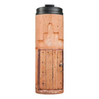 Moroccan Traditional Wooden Window Texture Thermal Tumbler