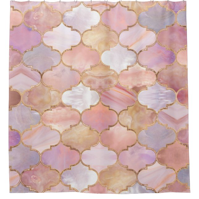 Moroccan trellis Pastel Mineral Textures (Front)