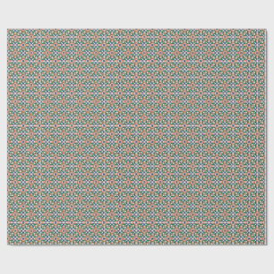 Moroccan Zellige Geometric Pattern Wrapping Paper