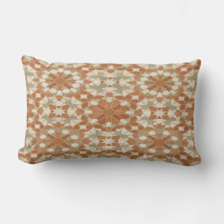 Moroccan Zellige Mosaic Throw Pillow