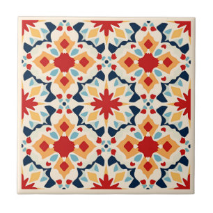 Moroccan Zellij style ceramic tiles