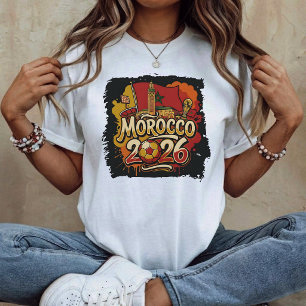 Morocco 2026 World Cup Fan Gear T-Shirt