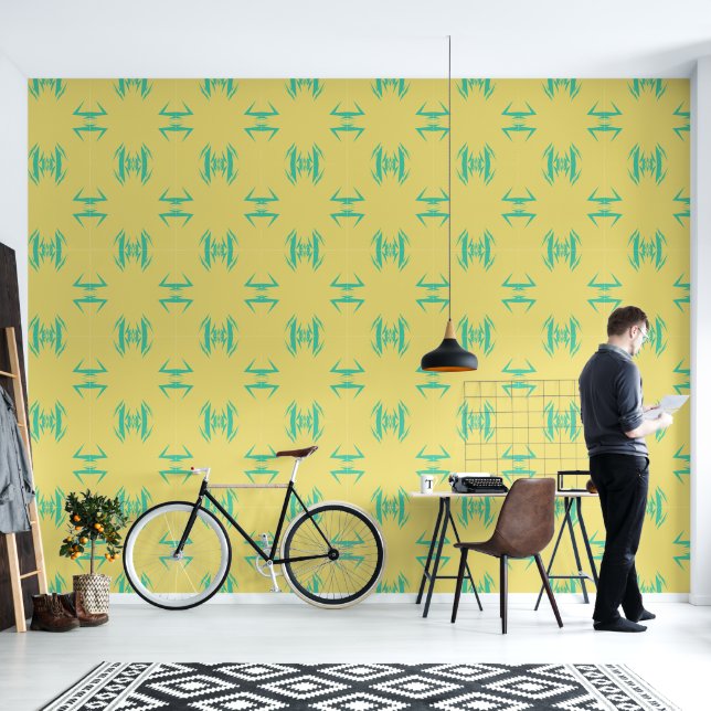 Morocco 2 colour wallpaper (Living Room)