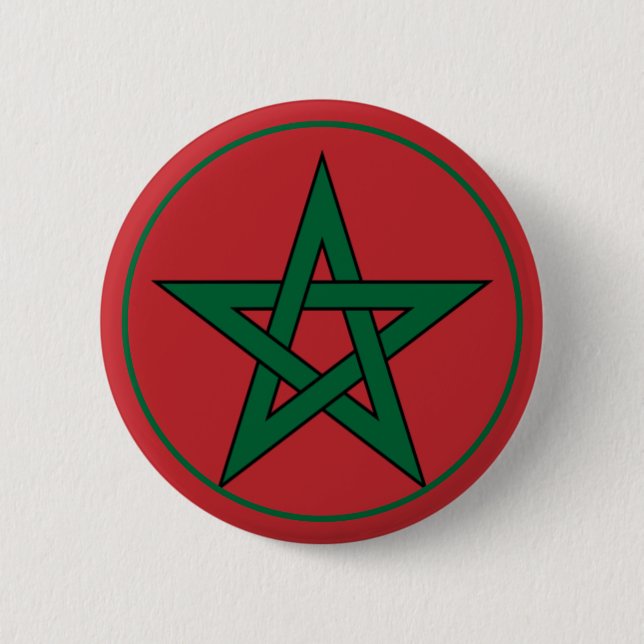 morocco 2 inch round button (Front)