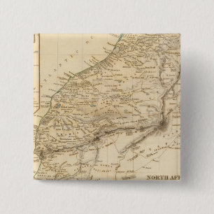 Morocco 2 inch square button