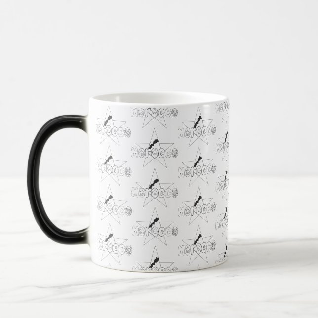 Morocco: A Star Bridging Past and Present Magic Mug (Left)