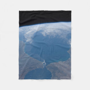 Morocco And Spain. Fleece Blanket