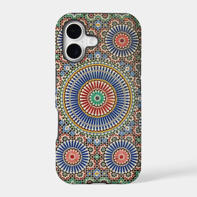 morocco arab mosaic islam religious pattern (Back)