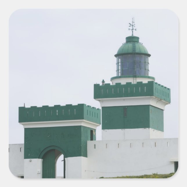 MOROCCO, Atlantic Coast, BEDDOUZA: Cap Beddouza 2 Square Sticker (Front)