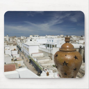 MOROCCO, Atlantic Coast, ESSAOUIRA: High Vantage Mouse Pad