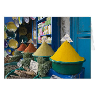 MOROCCO, Atlantic Coast, ESSAOUIRA: Spice Market