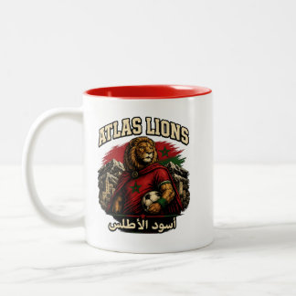 Morocco Atlas Lions Fan | Vintage Mor Mug