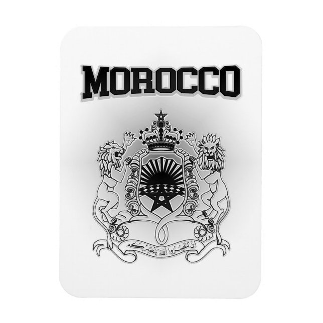 Morocco Coat of Arms Magnet (Vertical)