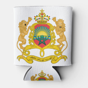 morocco emblem can cooler