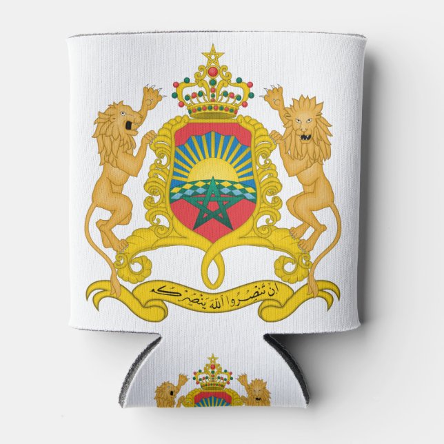 morocco emblem can cooler (Front)