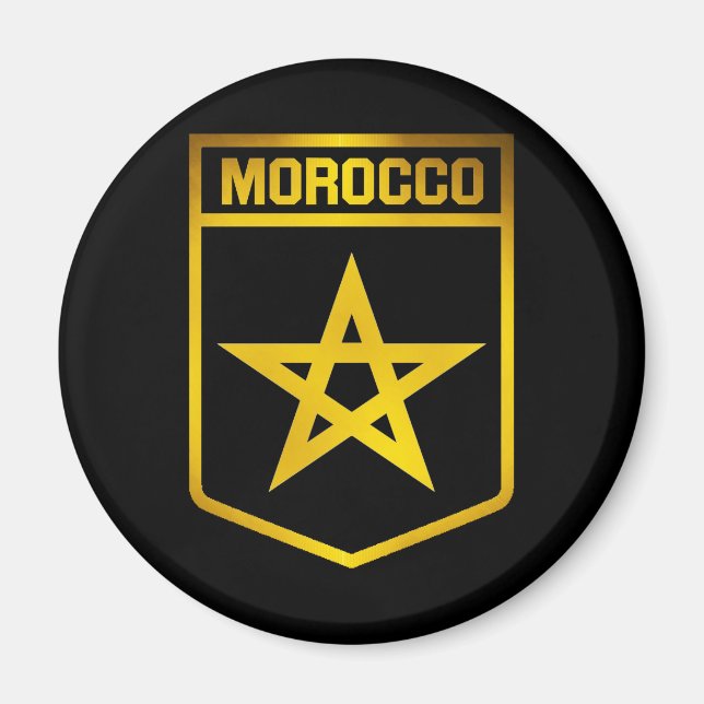 Morocco Emblem Magnet (Front)