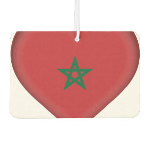 Morocco Flag Air Freshener
