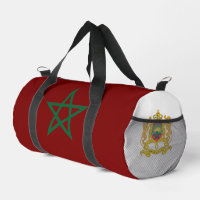 Morocco flag and coat of arms