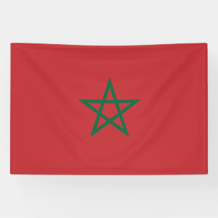 Morocco Flag Banner
