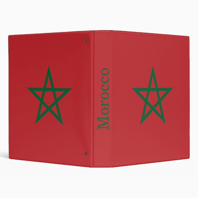 Morocco Flag Binder (Background)