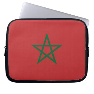 Morocco Flag Laptop Sleeve