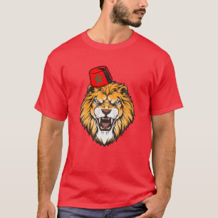 Morocco Flag Moroccan Soccer Supporter For Men Wom T-Shirt