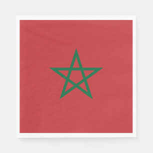 Morocco Flag Napkin
