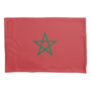 Morocco Flag Pillowcase