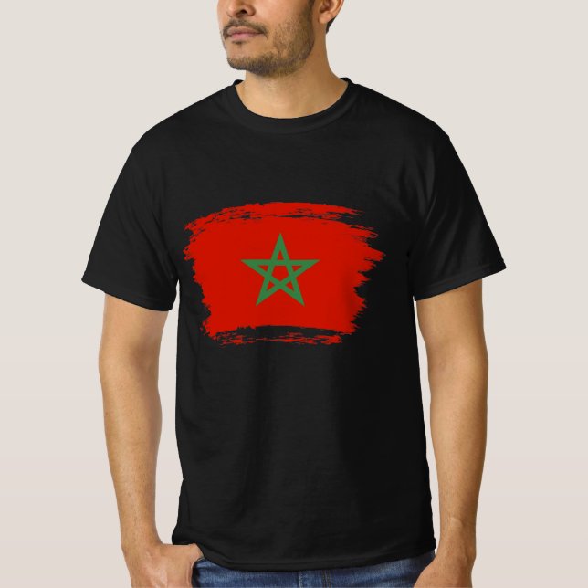 Morocco flag T-Shirt (Front)