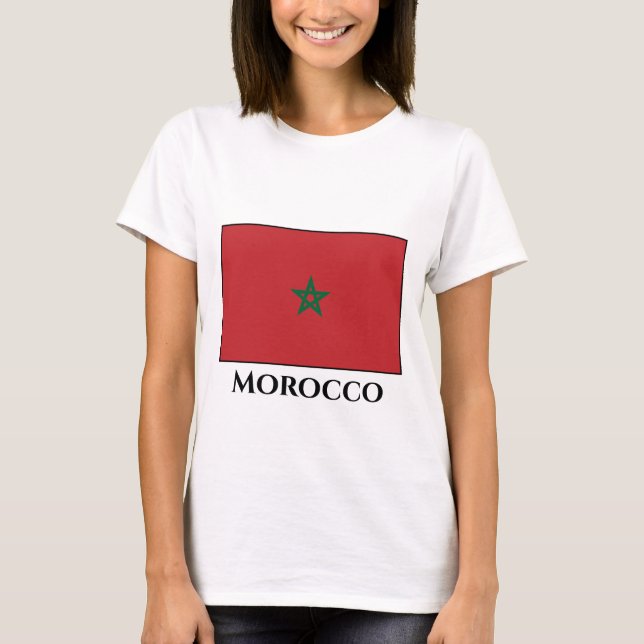Morocco Flag T-Shirt (Front)