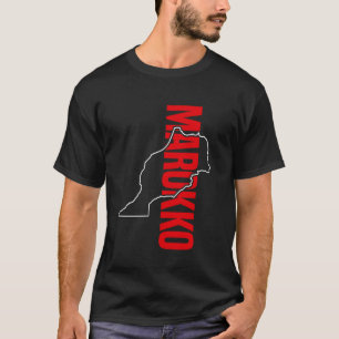 Morocco Gift Flag Morocco Moroccan Berber Nafri T-Shirt