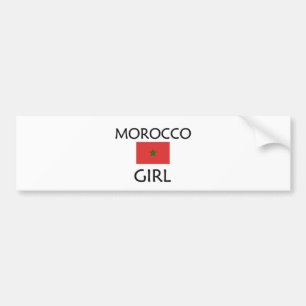 MOROCCO GIRL BUMPER STICKER