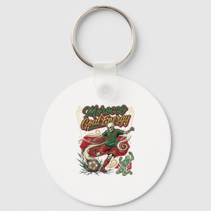 Morocco Goal Energy Skeleton Striker Nations Creat Keychain