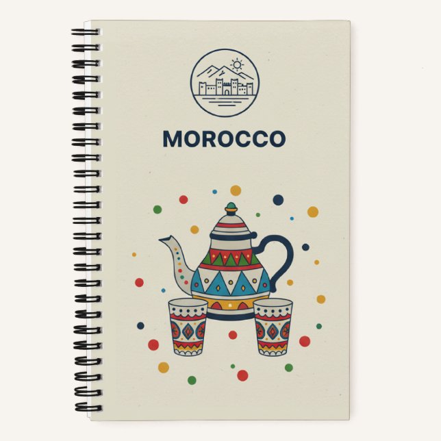 Morocco Heritage & Travel Photo Archive Journal (Front)
