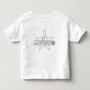 Morocco is crowned tradition, its doors welcoming toddler t-shirt