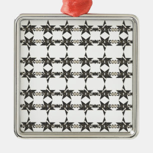 Morocco is home, history, and heart metal ornament