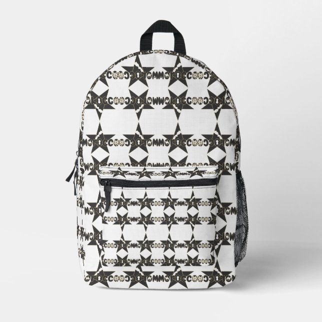 Morocco is home, history, and heart printed backpack (Front)