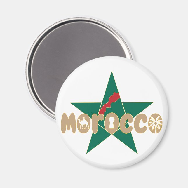Morocco is identity, passed down with pride magnet (Front/Back)