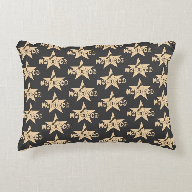 Morocco is pride in every detail accent pillow (Front)