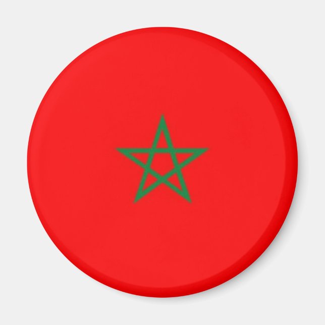 Morocco_magnet Magnet (Front)