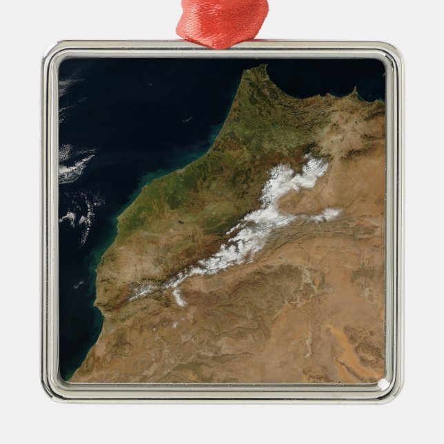 Morocco Metal Ornament (Front)
