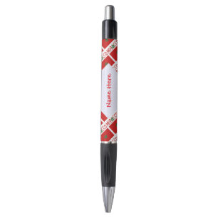 Morocco Moroccan Flag Tiled Red Personalized Pen
