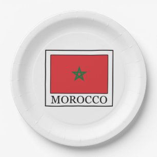 Morocco Paper Plate