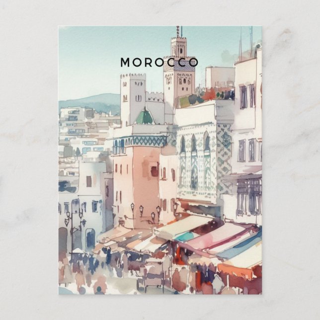 Morocco Postcard (Front)