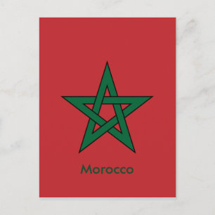 morocco postcard