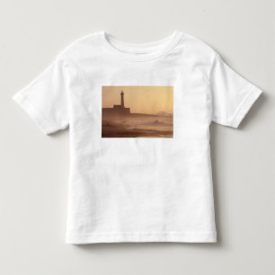 Morocco, Rabat, Lighthouse at sunset with Toddler T-shirt
