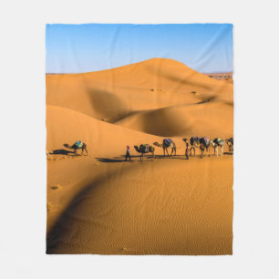 MOROCCO SAHARA FLEECE BLANKET