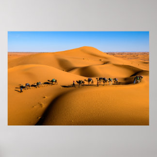 MOROCCO SAHARA POSTER