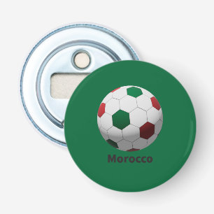 Morocco Soccer Bottle Opener