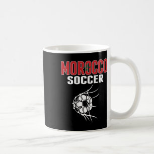 Morocco Soccer Fans Jersey - Support Moroccan Foot Coffee Mug